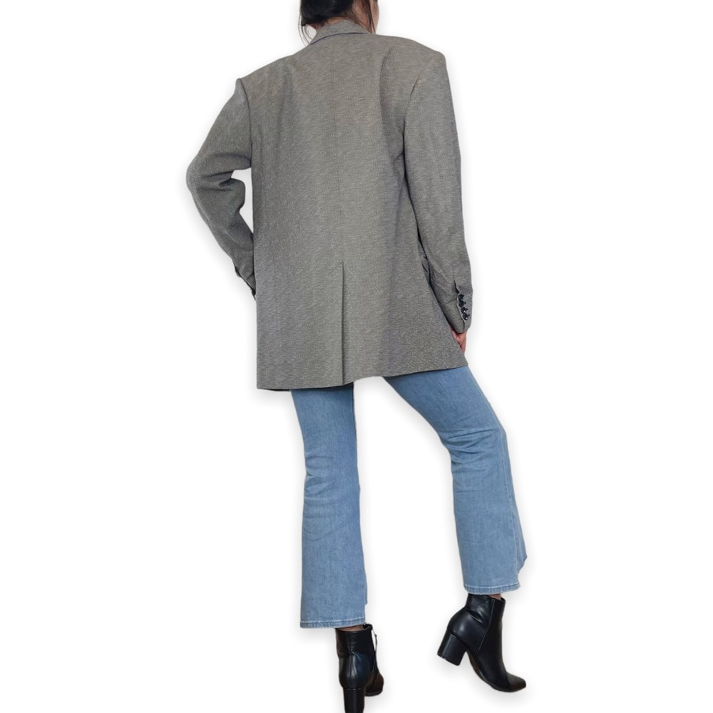 $1280 Isabel Marant Grey Double Breasted Blazer Size 34 - Picture 5 of 16